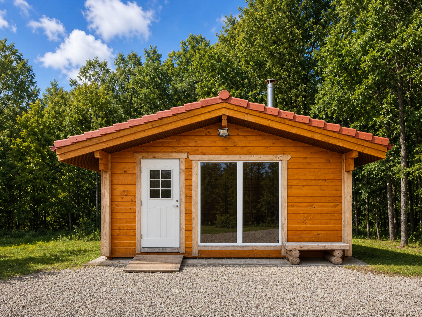 Woodie Forest vaizdas iš priekio